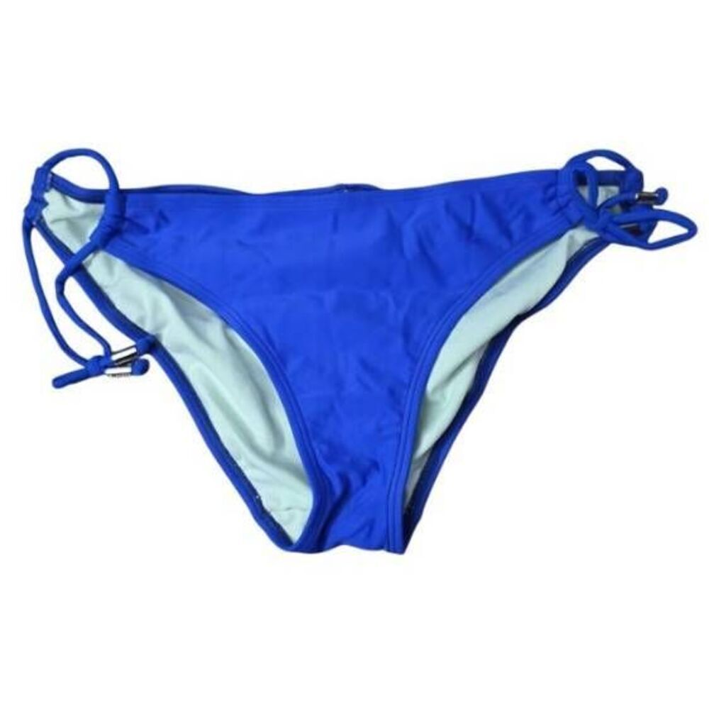 Express Swim Women's Size Large Royal Blue String Bikini Bottoms